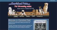 Desktop Screenshot of cherishedpets.co.uk
